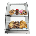 thumbnail image 1 of KoolMore 14 in. Commercial 2 Tier Bakery Display Case with Front Curved Glass and Rear Door., 1 of 6