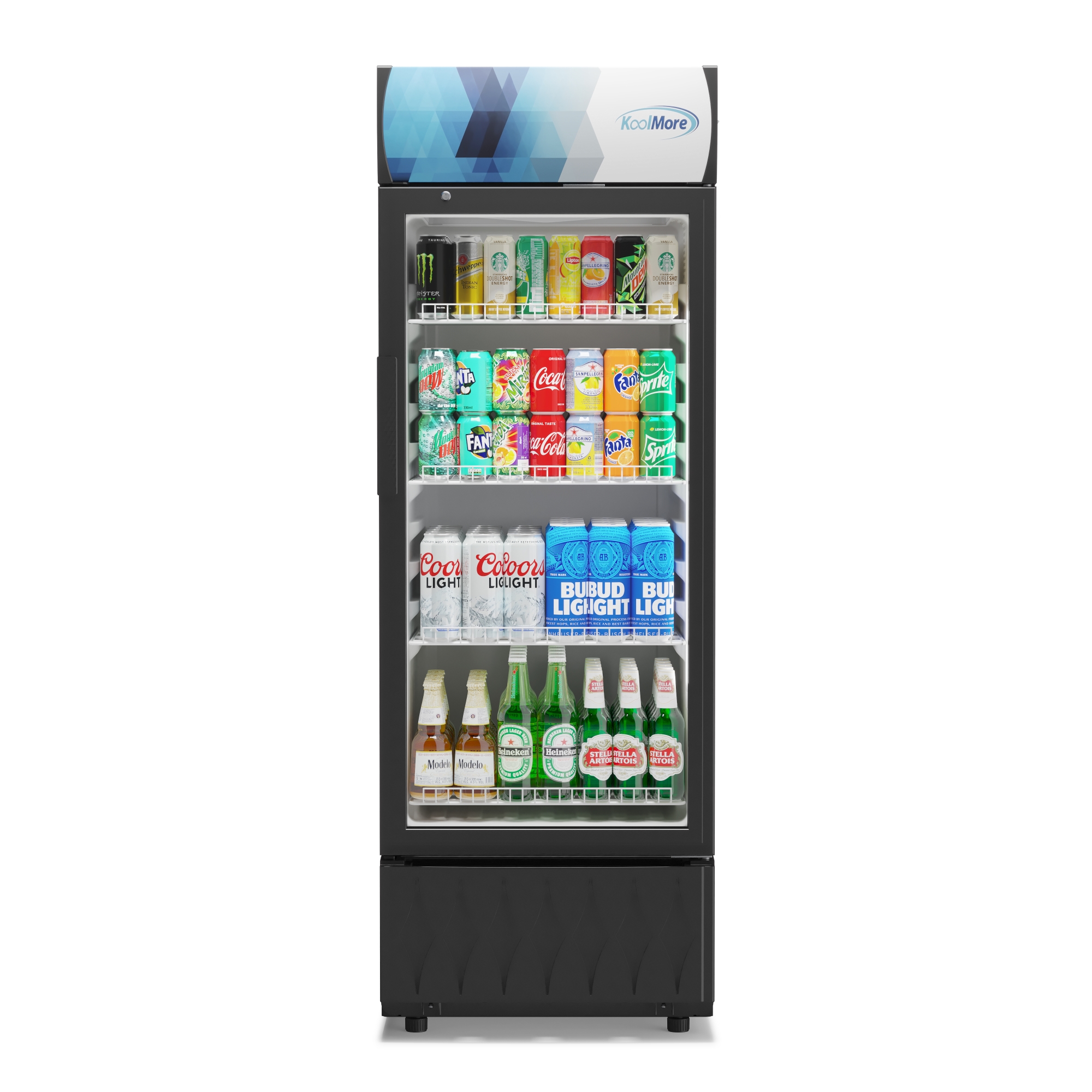 60 in. Refrigerated Bakery Display Case in Black, 17.6 cu. ft. (KM-CDHF-17C-BK)