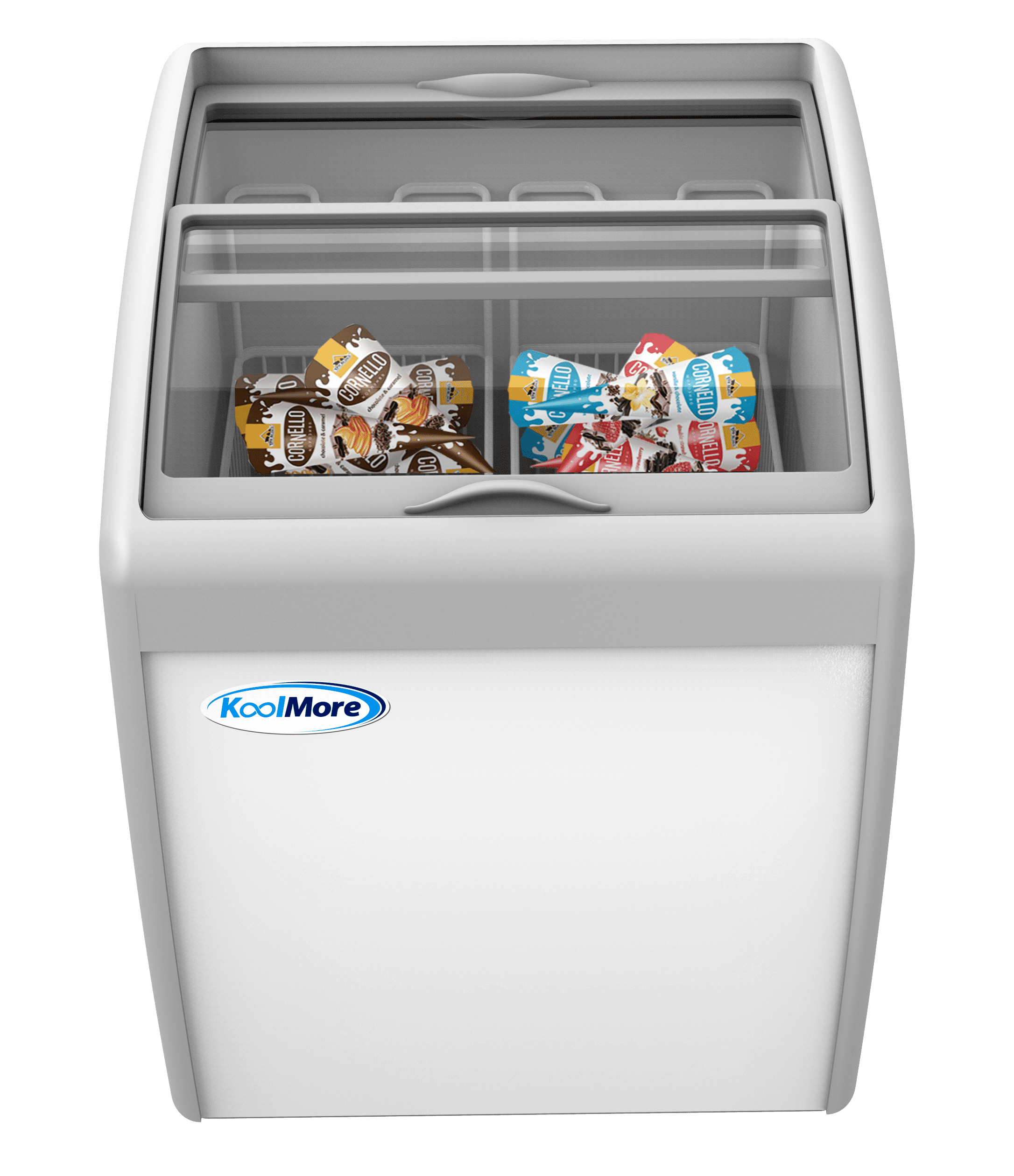  OMCAN REFRIGERATION 29 Ice cream Freezer With Flat Glass Top :  Industrial & Scientific