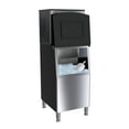 thumbnail image 1 of KoolMore 26 in. Freestanding Air Cooled Commercial Ice-Maker with Bin in Stainless Steel, 315 lbs./24hr, 1 of 9