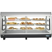 KoolMore 48 in. Glass Countertop Display Warmer, 6.5 Cu. ft.