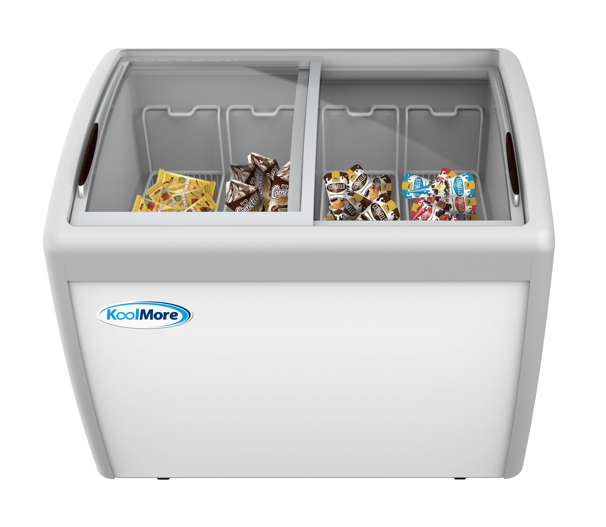 26 in. Display Ice Cream Freezer - 5.7 cu ft. MCF-6C. 