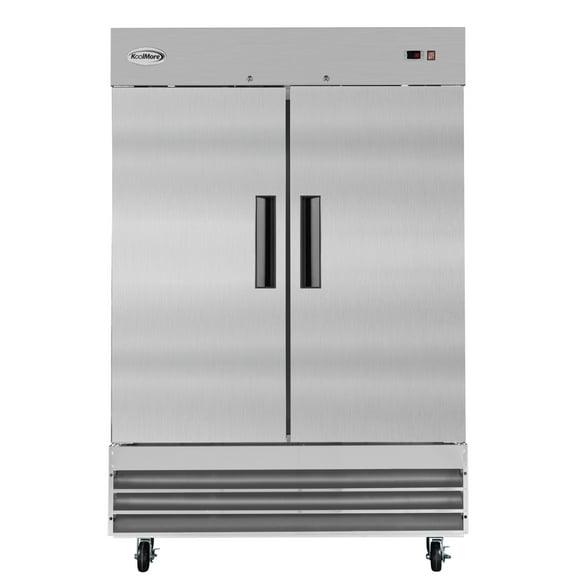 KoolMore 54 in. Two-Door Reach-in Freezer 47 Cu. ft.
