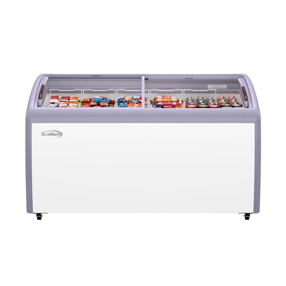 KoolMore 60 in. Display Ice Cream Freezer - 16 cu ft.