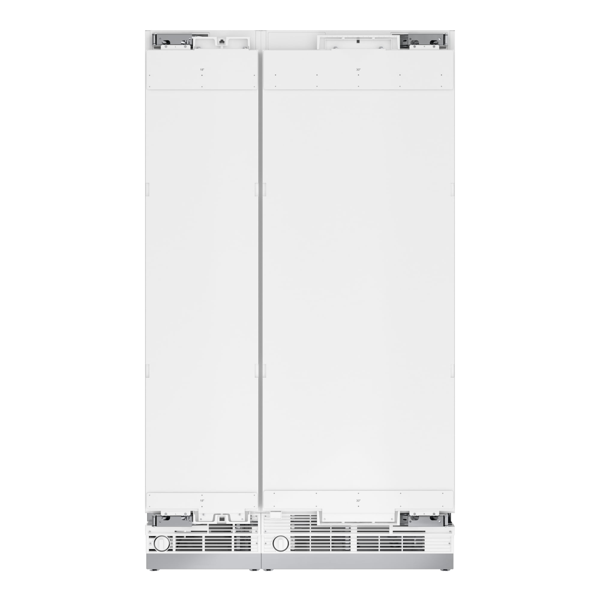 KoolMore Reserve Panel Ready Column Refrigerator and Freezer, 30" Refrigerator and 18" Freezer