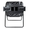 thumbnail image 1 of Koolscapes Dual Chamber Tumbling Composter 42 Gal (160L), Black, 1 of 14