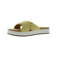 Koolaburra Women's Piaz Wedge Sandal - 3.5 Inch Heel, Open Toe, Fringe Detail, Medial Zipper