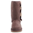 thumbnail image 1 of Koolaburra Womens Victoria Tall Suede SHEEP Fur Trim Casual Boots, 1 of 7