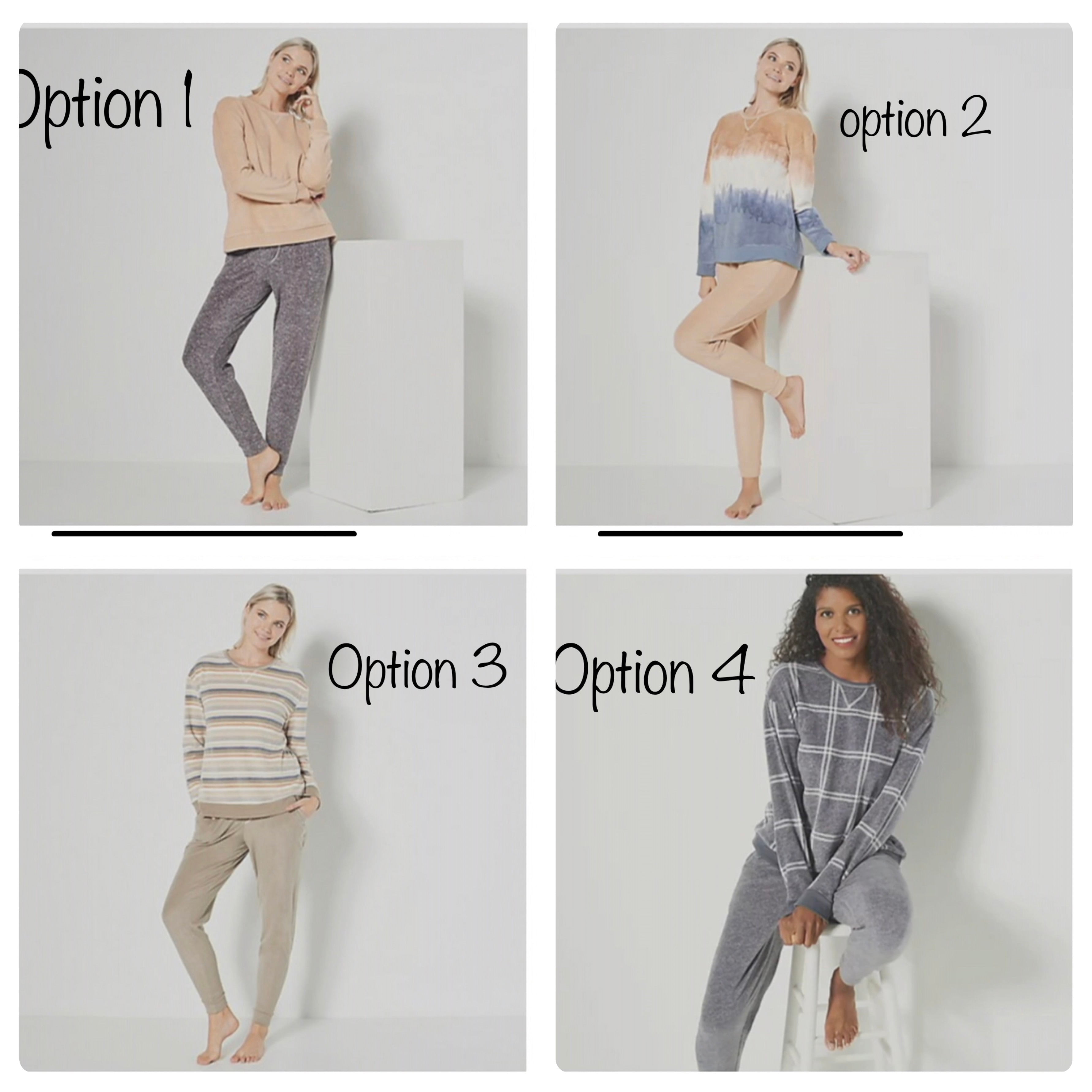 Koolaburra by UGG Cozy Fleece Crew Neck Women's Pullover and Jogger Set