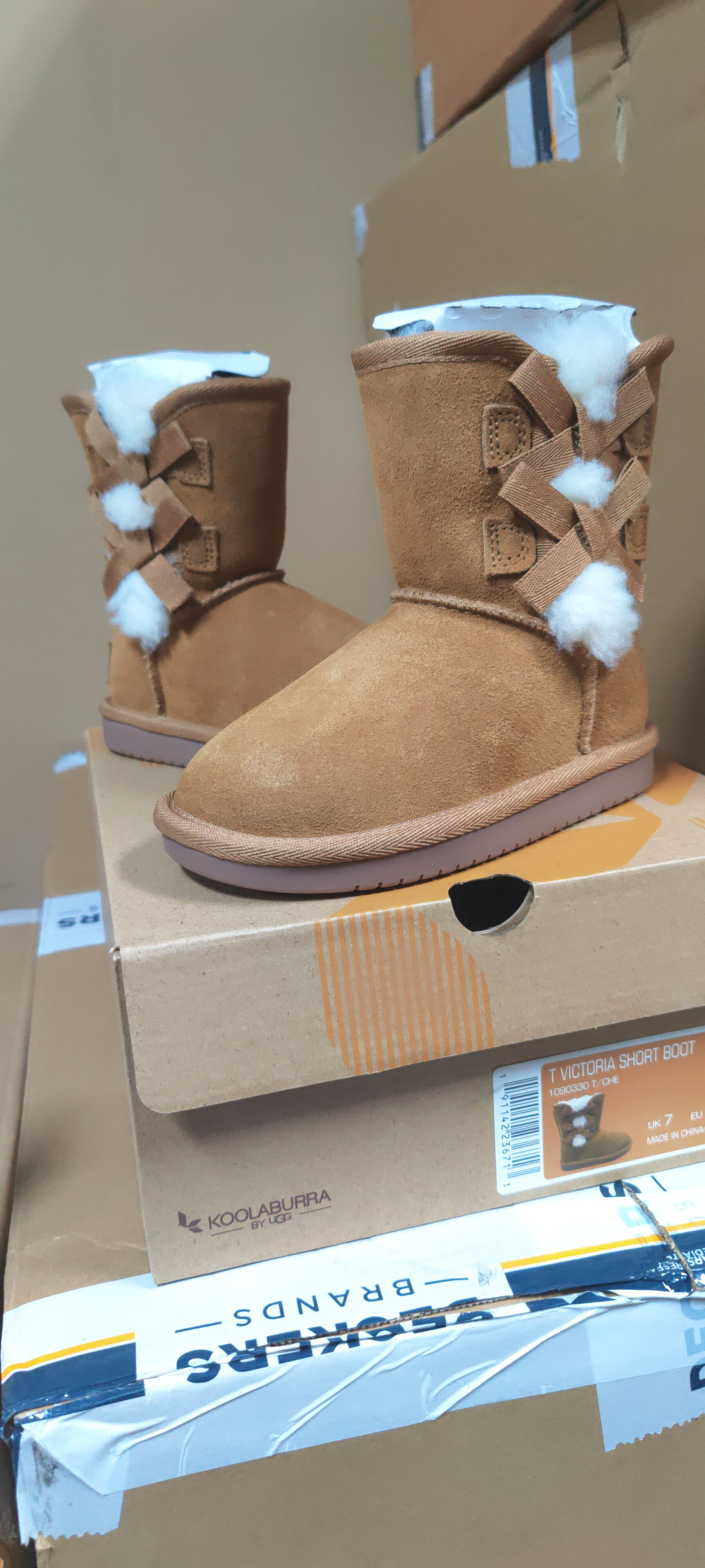 Koolaburra By UGG Toddlers Victoria Short Boots, US 8 - Walmart.com