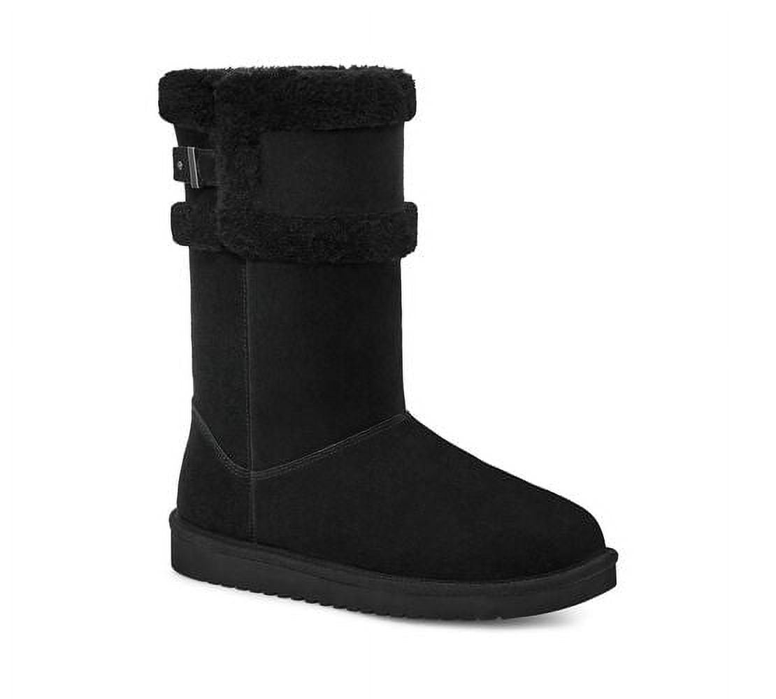 Tall black uggs on on sale sale