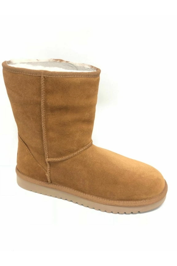 Women's Classic Koola Short Chestnut Boots Size 10
