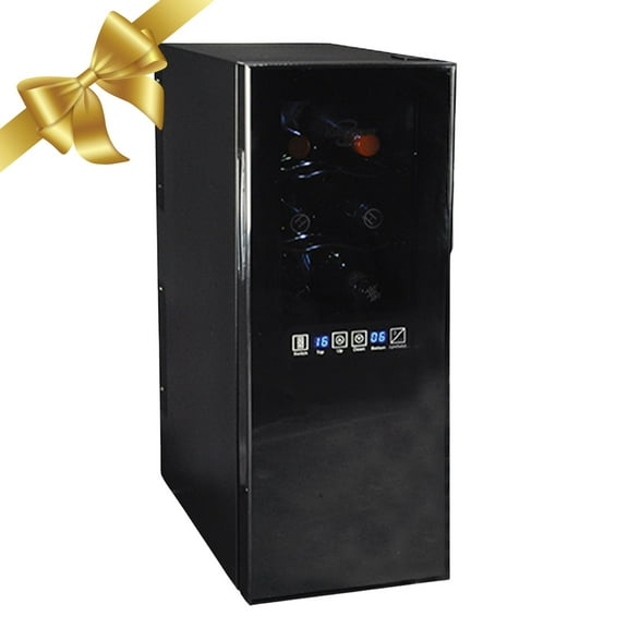 Koolatron 12 Bottle Dual Zone Wine Cooler Freestanding Wine Fridge