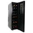 thumbnail image 1 of Koolatron 18 Bottle Slim Dual Zone Wine Cooler Freestanding Wine Fridge, 1 of 11