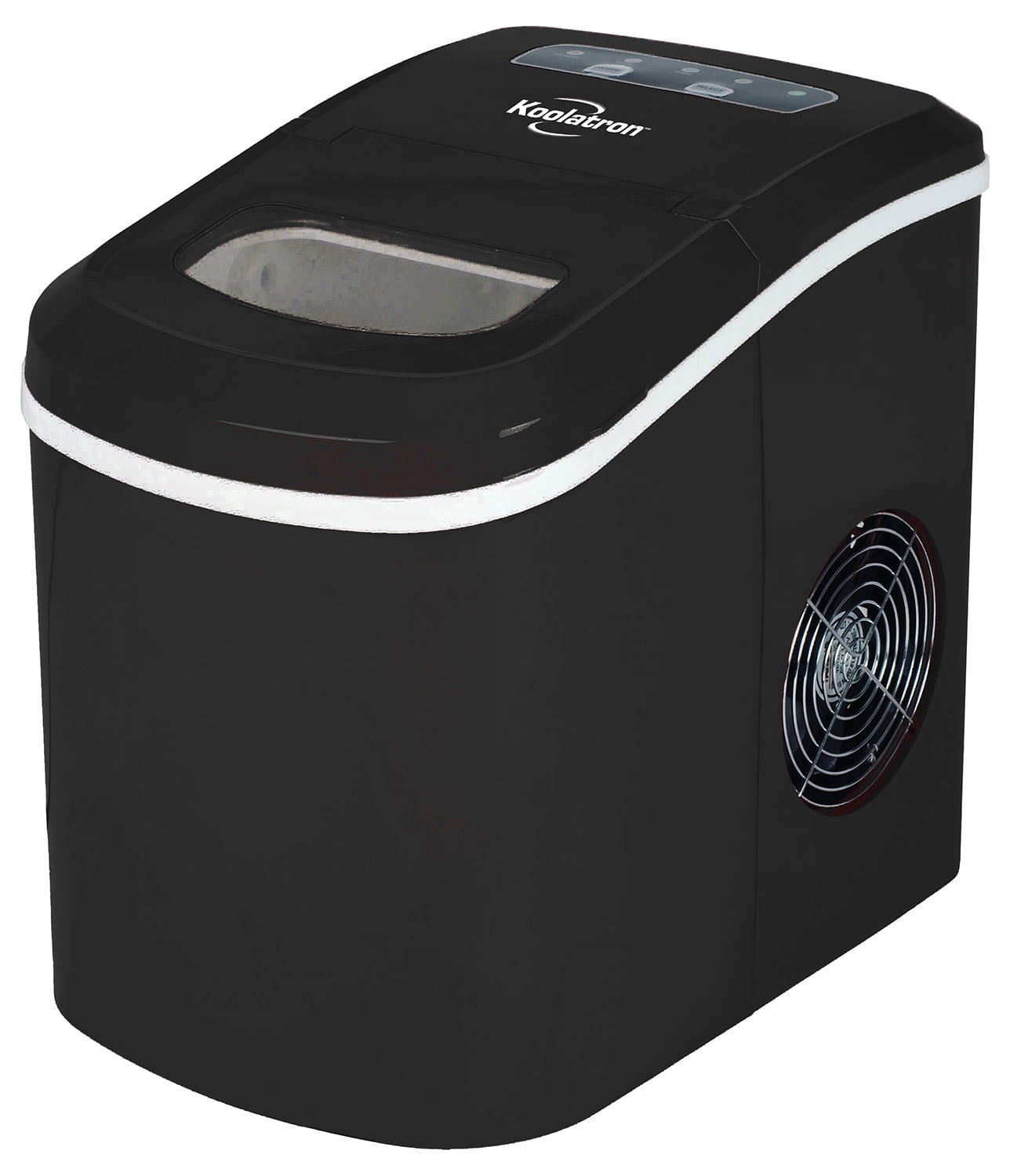 Koolatron 25lb Portable Countertop Ice Maker KIM26, Black