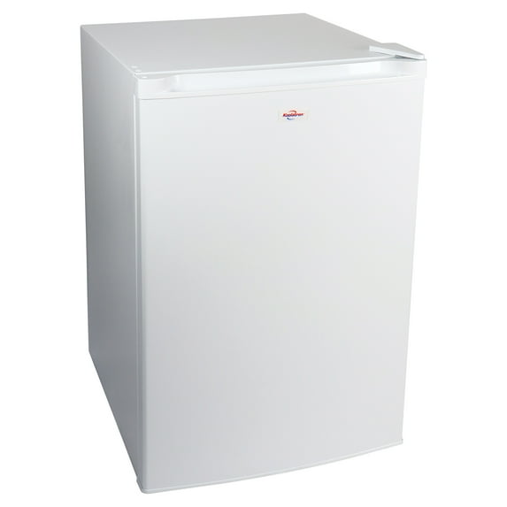 Koolatron 3.1 cu ft Upright Freezer, 88L Mini Freezer, White, Manual Defrost, Compact Design
