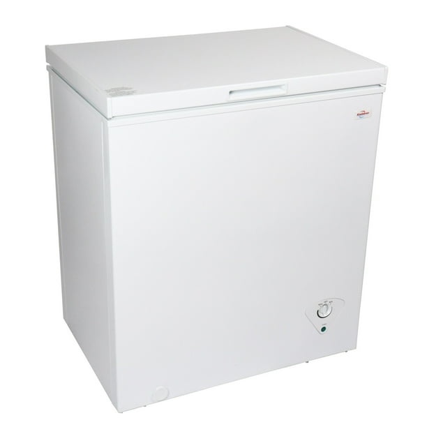 Koolatron Chest Freezer 5.0 cu ft, Compact Freezer (155L) White, Manual