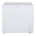 thumbnail image 1 of Koolatron Large Chest Freezer, 7.0 cu ft (195L),Manual Defrost Deep Freeze, Storage Basket, Space-Saving Flat Back, Stay-Open Lid, Front-Access Drain, White, 1 of 7