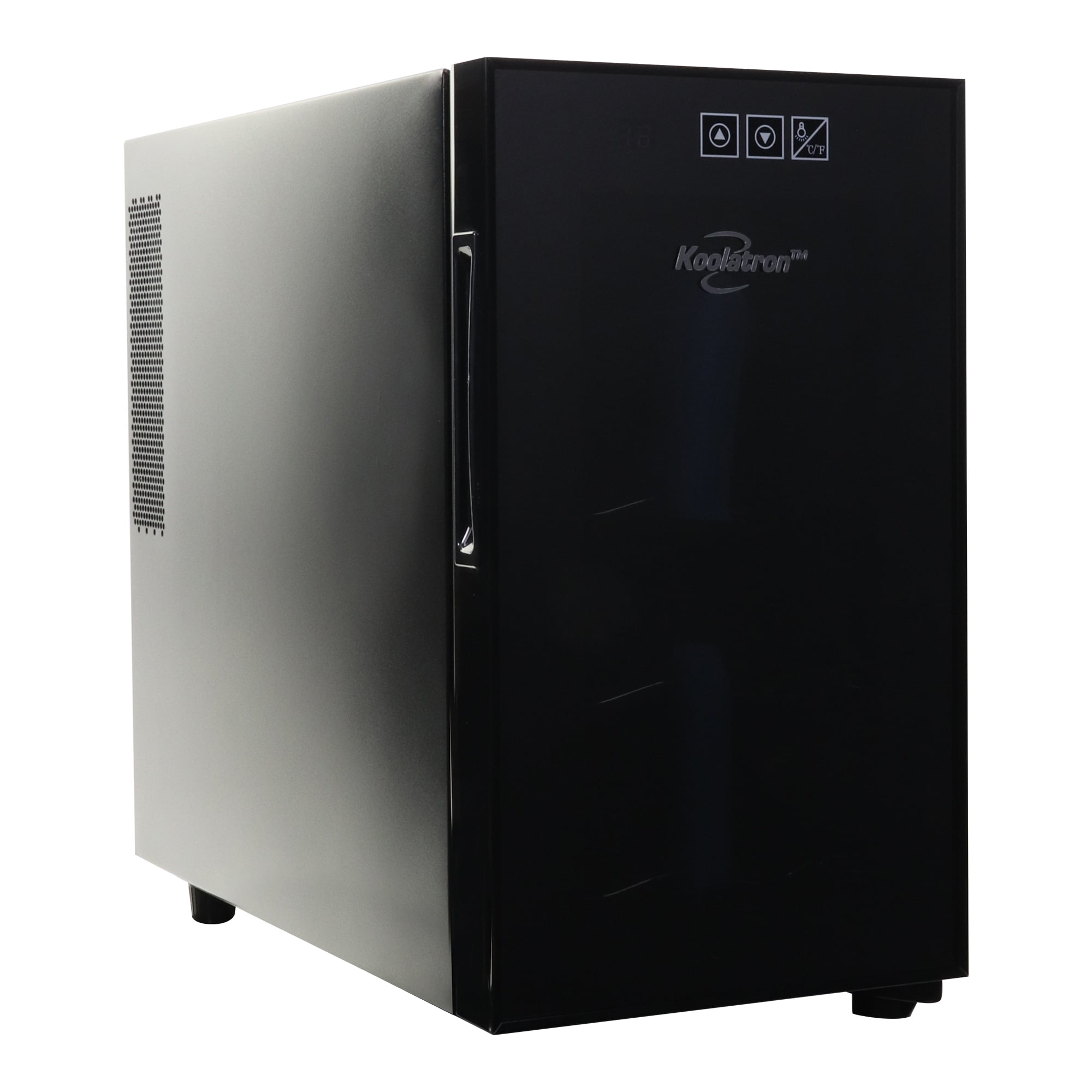 Koolatron Series 8 Bottle Wine Cooler, Black, Thermoelectric Wine
