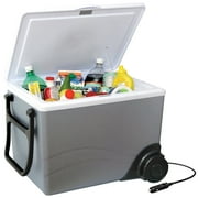 Koolatron 12V Wheeled Electric Cooler/Warmer 34L (36 qt), Gray
