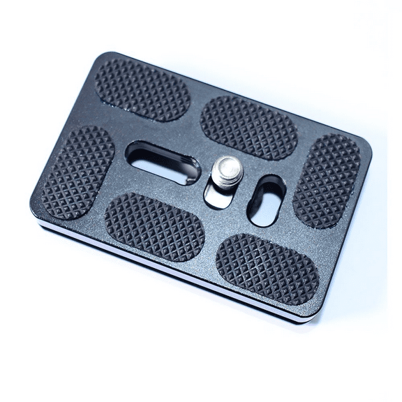 Koolehaoda Universal PU-60 Quick Release Plate With 1/4" Screw for Camera Ballhead Fits Arca Swiss Standard