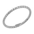 thumbnail image 1 of KoolJewelry 14k Gold Minimalist Diamond-cut Band Knuckle Stacking Midi Ring, 1 of 7