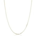 thumbnail image 1 of KoolJewelry 14k Yellow Gold Venetian Box Chain Pendant Necklace for Women (0.6 mm, 20 inch), 1 of 7