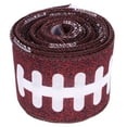 thumbnail image 1 of Koolleo 1 Roll of Sports Theme Ribbon Wired Edge Ribbon DIY Ribbon Wrapping Ribbon, 1 of 6