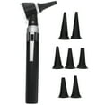 Koolleo 1 Set Otologic Check Ear Speculum Otoscope LED Light Otoscope