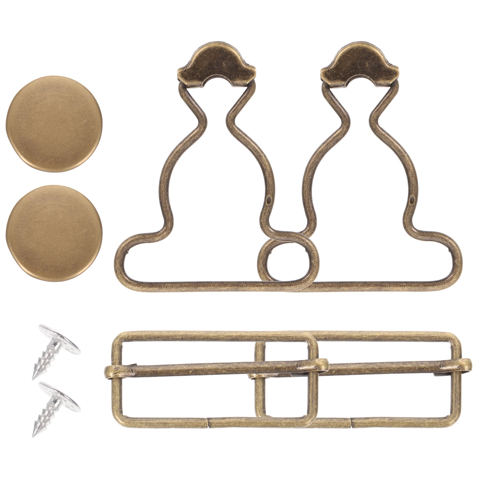 Koolleo 1 Set of Overall Clips Replacement DIY Overalls Dungaree Belt