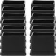 thumbnail image 1 of Koolleo 12Pcs Square Chair Leg Cover Floor Protector Table Sofa Chair Leg Covers, 1 of 6