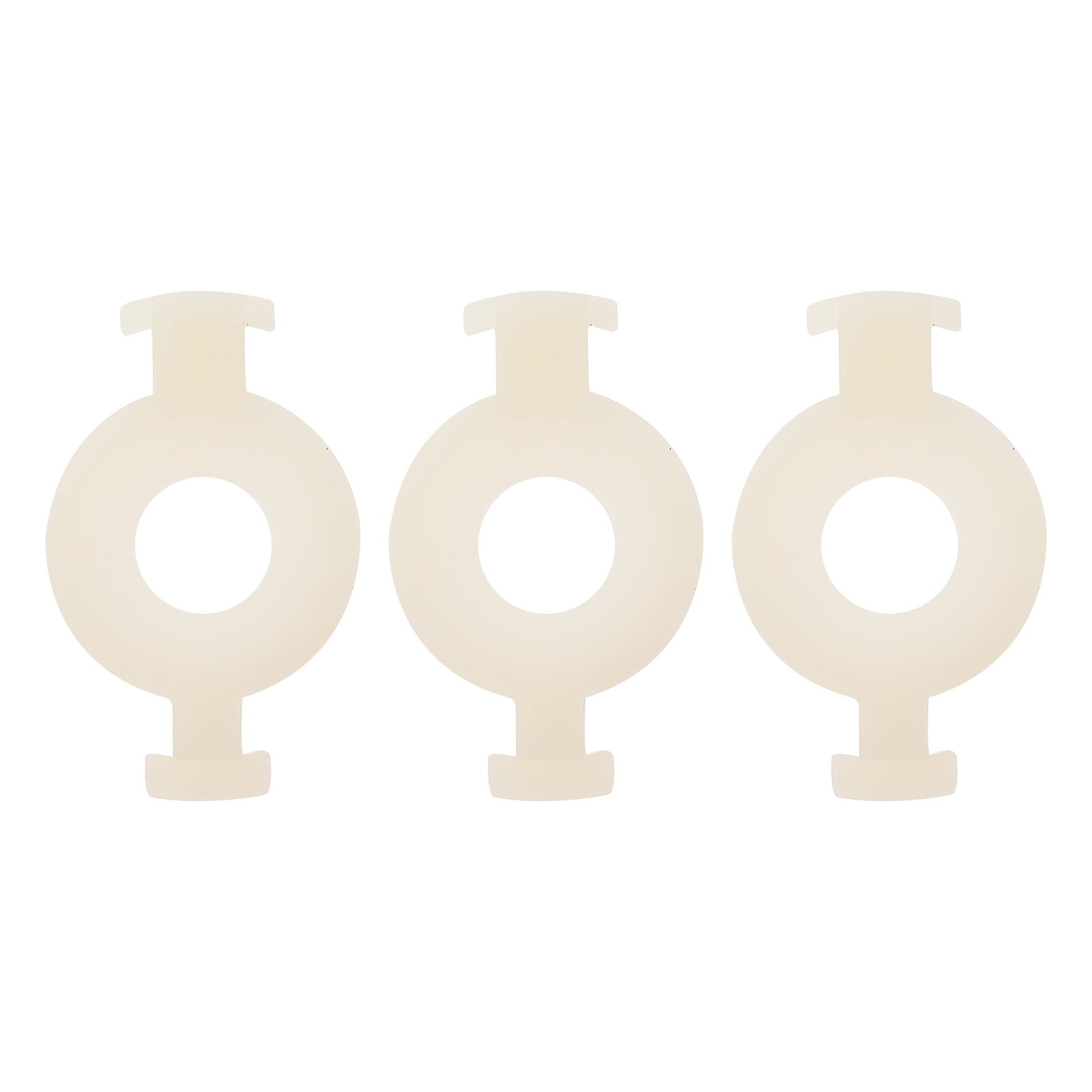 Koolleo 3pcs Plastic Trumpet Button Springs Pads Trumpet Spring Supporting Pads