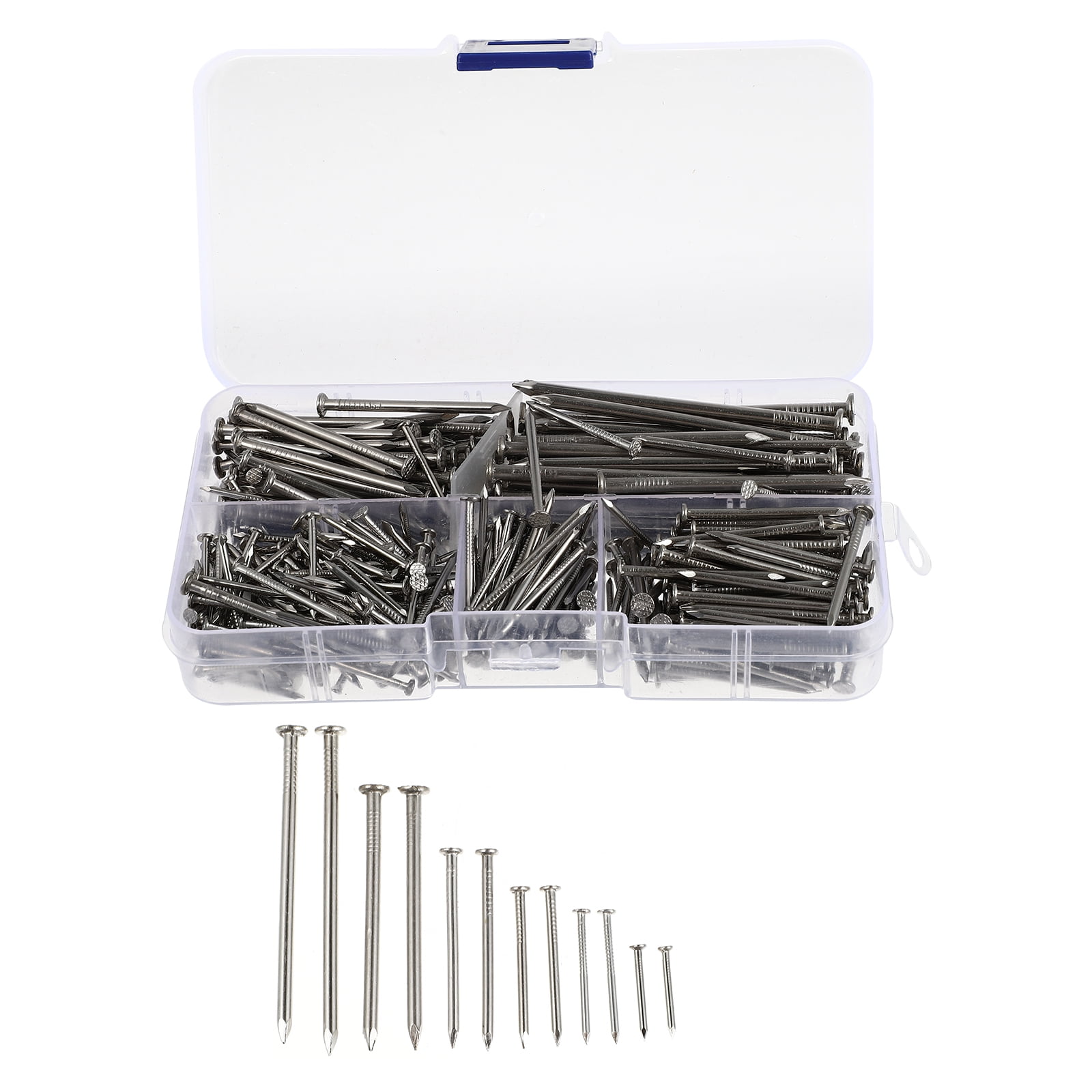 Koolleo 460pcs Assorted Nails Stainless Steel Nails for Hanging