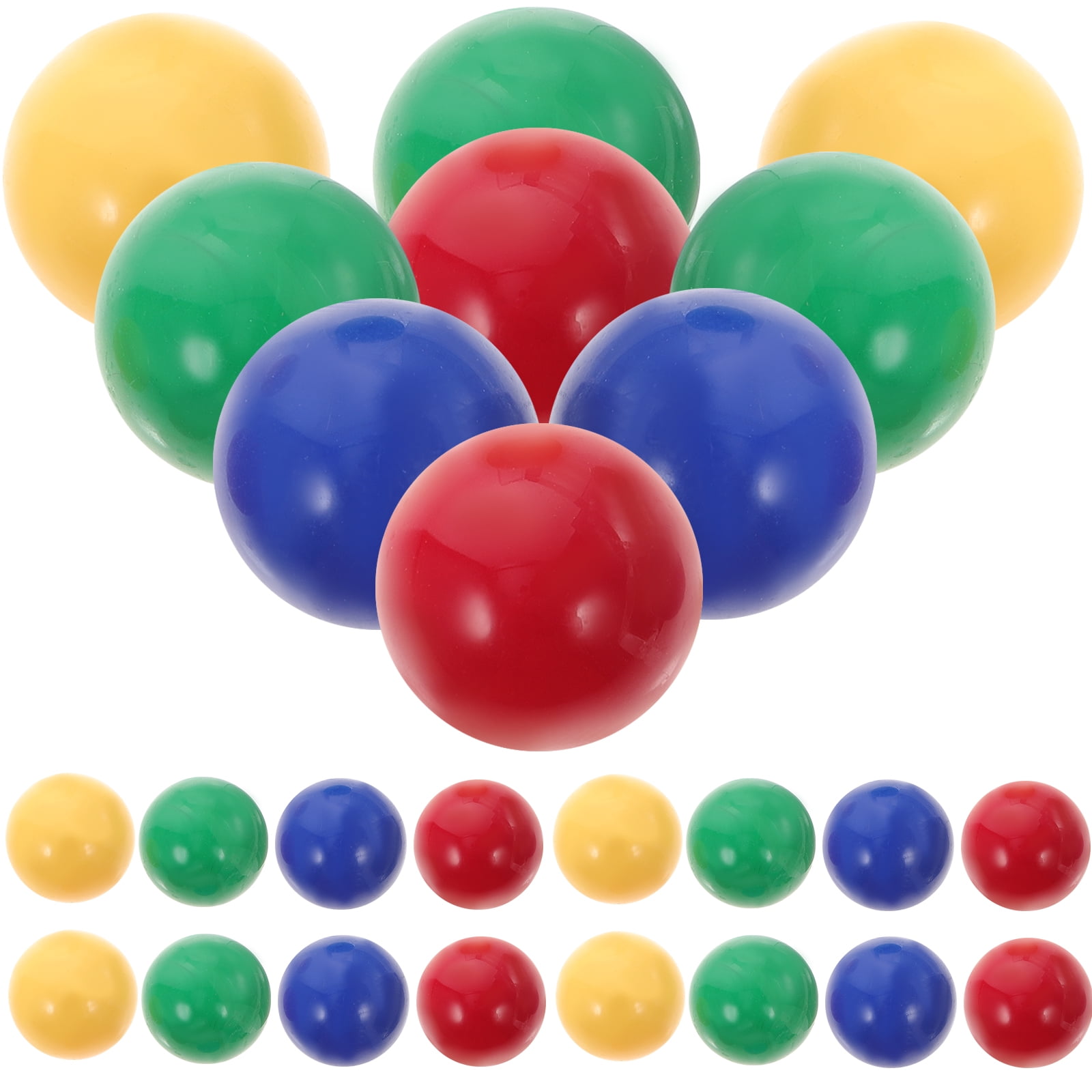 Koolleo 48Pcs Game Replacement Marbles Balls Kids Toys Teacher