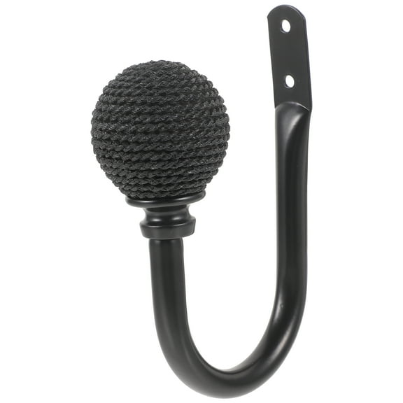 Koolleo Curtain Holdback Decorative Curtain Hook Tieback Hook Wall Mounted Window Hold Back Hook