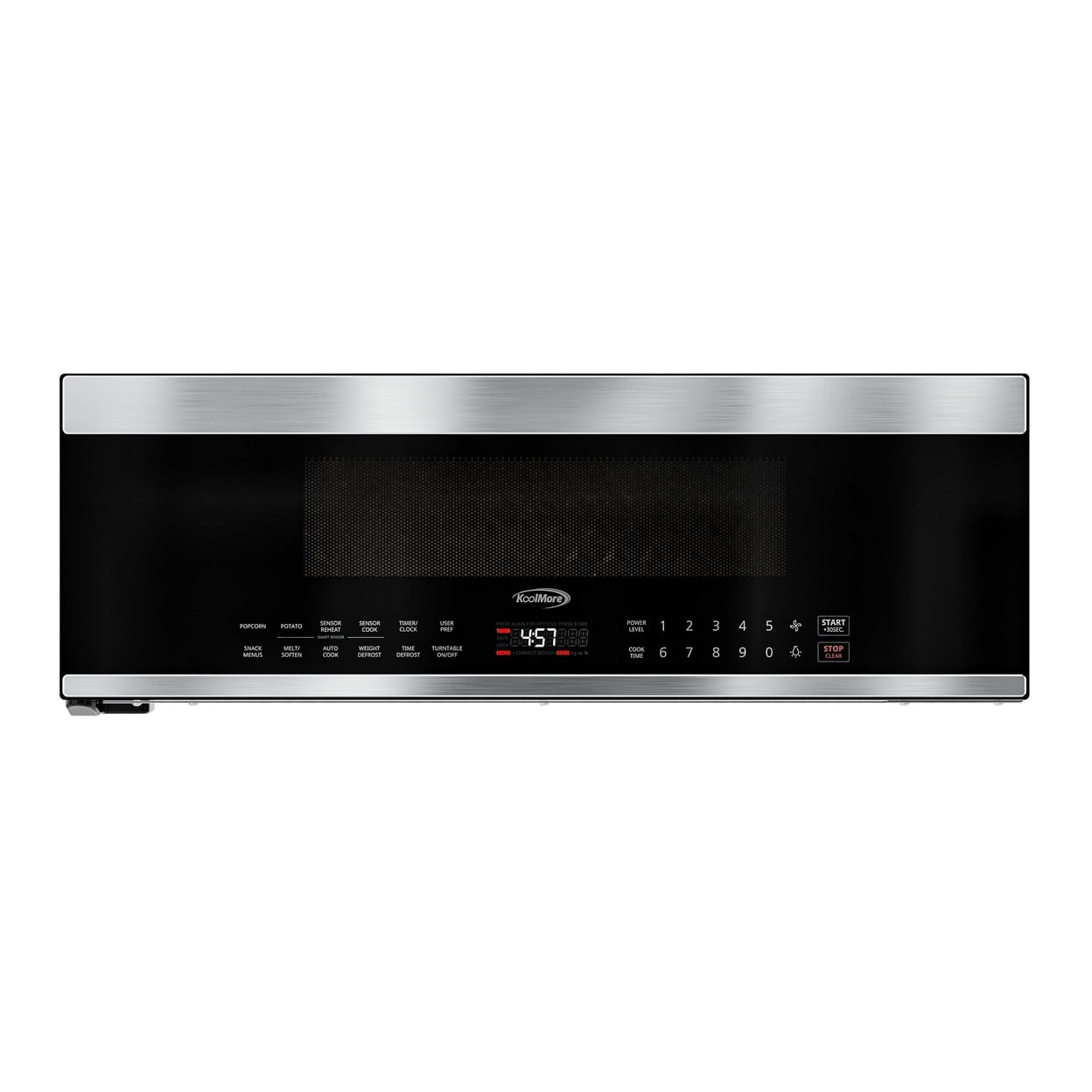 30 Inch Silver Stainless Steel Over-the-Range Microwave