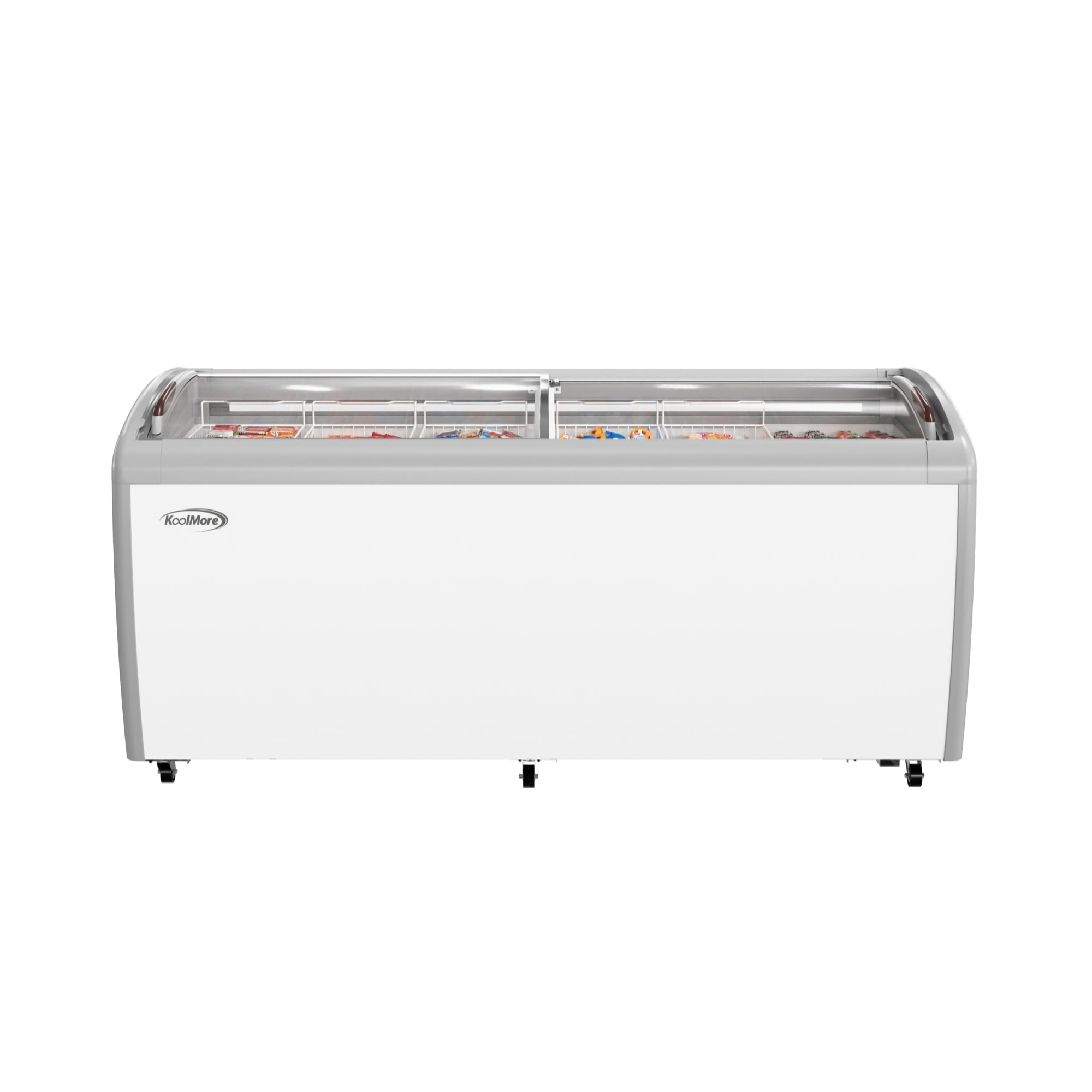 KoolMore 71 in. Commercial Ice Cream Display Freezer, 20 cu. ft.