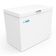 KoolMore Comercial SCF-7C Deep Chest Freezer with Two Wire Basket, 7 cu. ft. Food and Meat Storage, ETL Certification, White