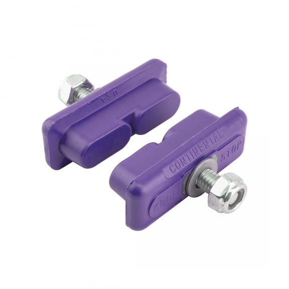 Koolstop Continental 1 Pair Composite Wheels Purple