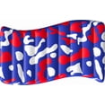 thumbnail interactive-video image 1 of Koolwaves Red, White and Blue Inflatable Pool Lounger, Ages 8 & up, Unisex, 1 of 11