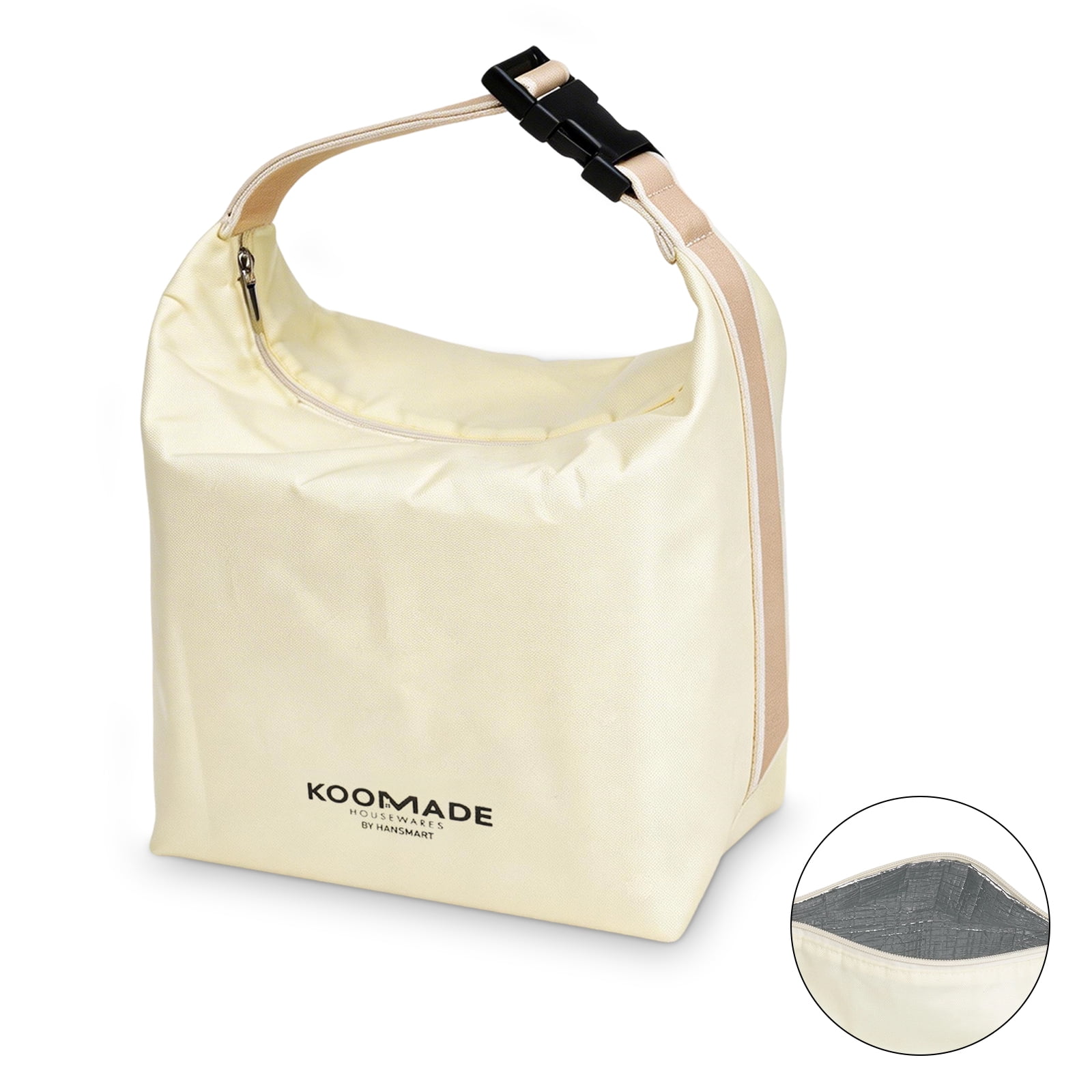 Koomade Insulated Lunch Bag Large Capacity Lunch Box Bag For Men and Women Leakproof Multi-purpose Lunch Bag