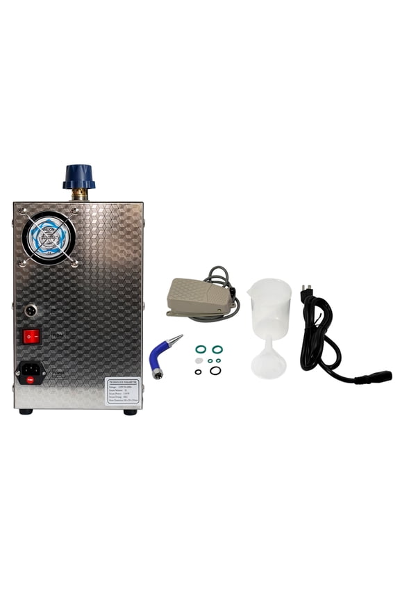 Koomaha 110V 1300W Jewelry Steam Cleaner, 2L Durable Jewelry Steam Cleaning Machine