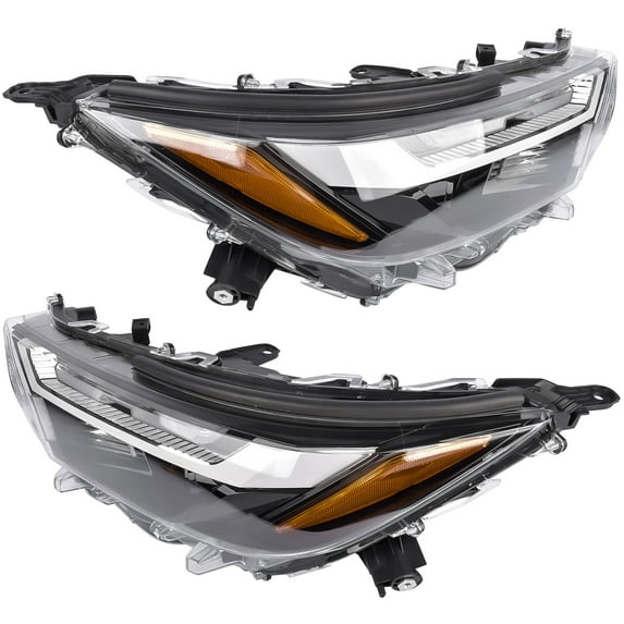 Koomaha 2Pcs LED Headlight Lamp Assembly Left+Right Side For 2022 2023 2024 Toyota RAV4