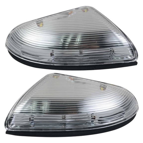 Koomaha 2Pcs Mirror Turn Signal Puddle Light Lamps for 2009-2013 Dodge Ram 1500 2500 5.7L V8