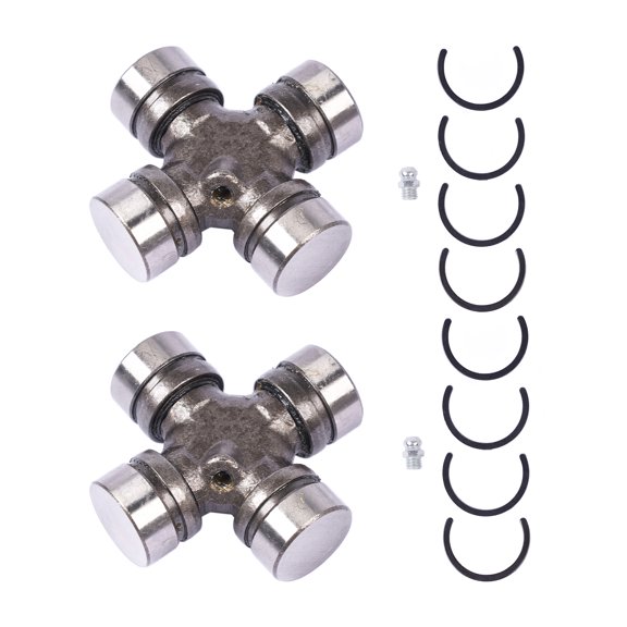 Koomaha 2X Front Axle U-Joints for Jeep Wrangler Cherokee Wagoneer TJ Dana 30/44 5-760X