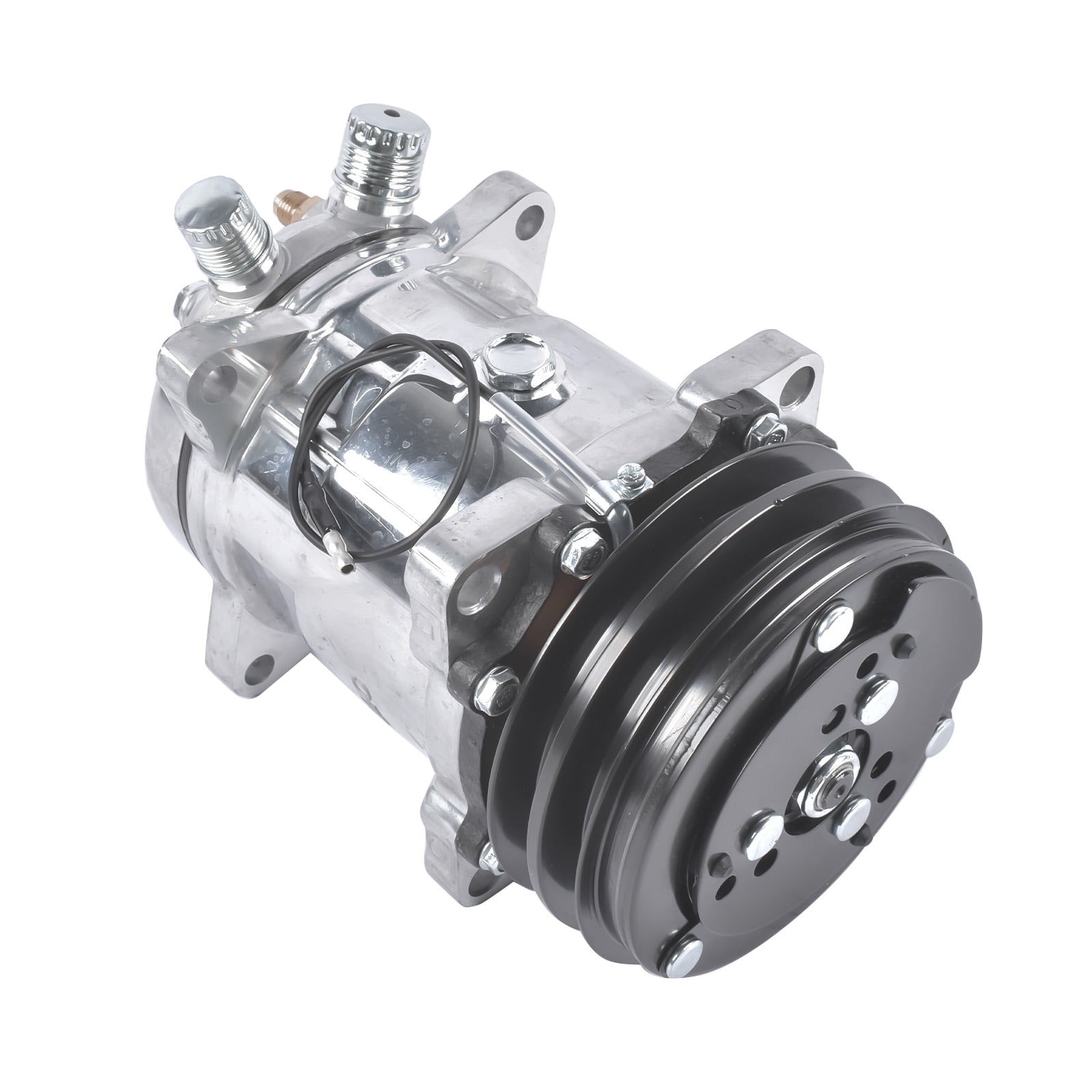Koomaha Air Conditioner A/C Compressor with Clutch HC5001C for Sanden ...