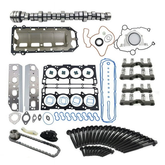 Koomaha For 2009-2015 Dodge Ram Jeep Chrysler 300 5.7L V8 Hemi MDS Lifters Camshaft Timing Kit