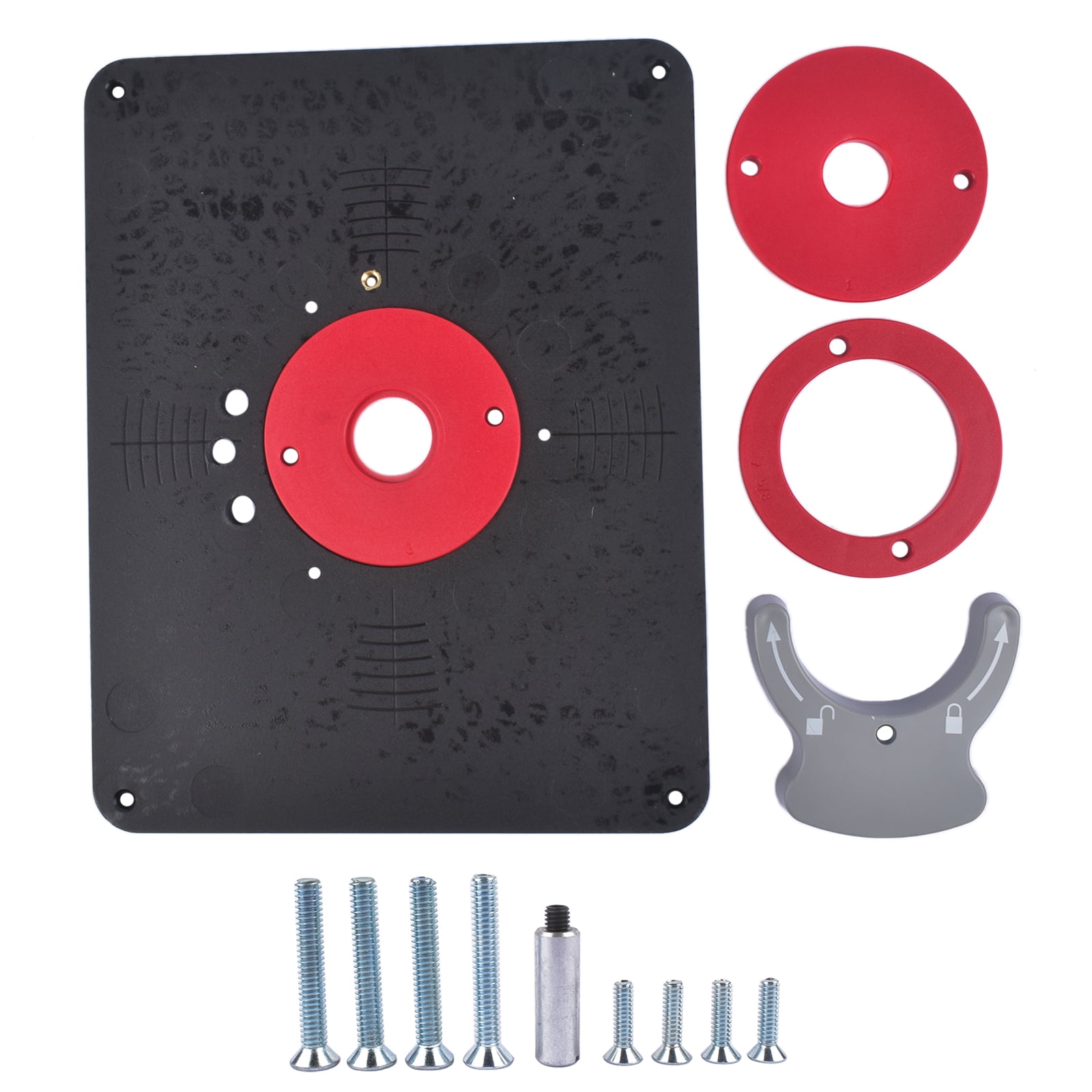 Koomaha For Porter-Cable 690/890 Bosch1617 Router Table Insert Plate w ...