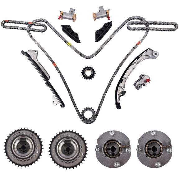 Koomaha For Toyota Avalon Camry RAV4 Lexus 3.5L Timing Chain Kit Camshaft VVT Sprocket 1305031140