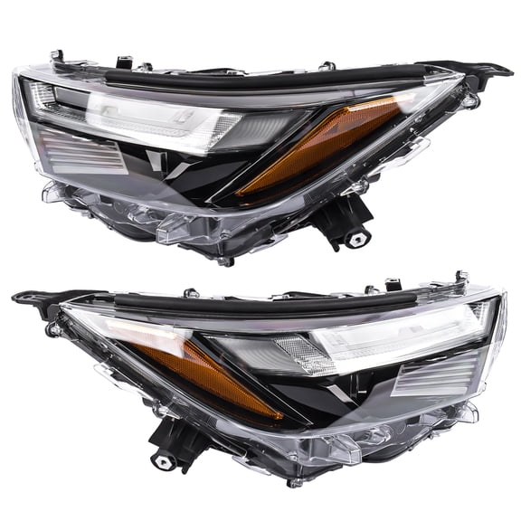 Koomaha For Toyota RAV4 XLE 2.5L 22-2024 LED Headlamps Assembly Driver & Passenger Side